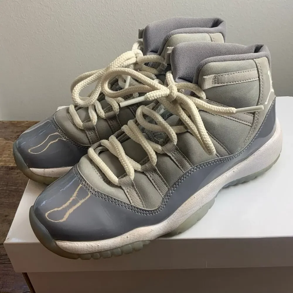 Nike Air Jordan 11 Retro Cool Grey sneakers Youth size 5